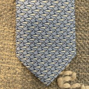 Vineyard Vines Light Blue Shark Tie